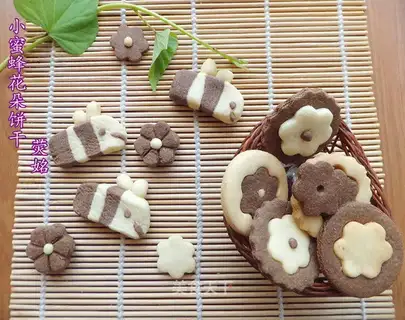 ♪ Little bee flower cookie ♪