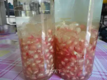 Homemade pomegranate