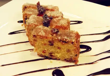 Sweet fruit cake