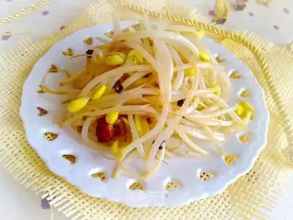 Dry bean sprouts