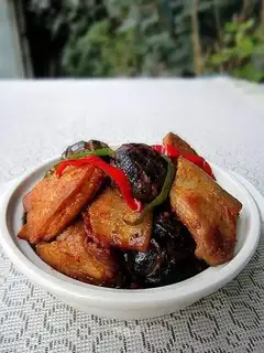 Dry pot tofu