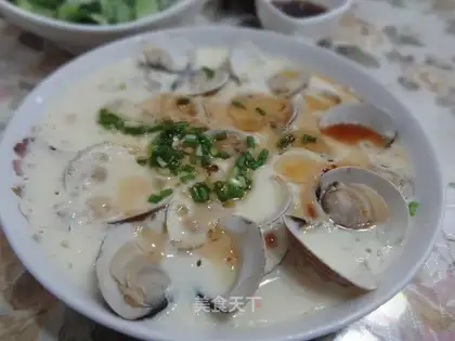 Flower clams and eggs