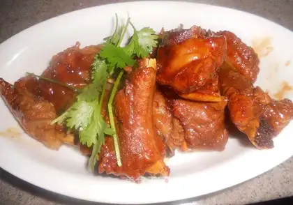 Red burn ribs