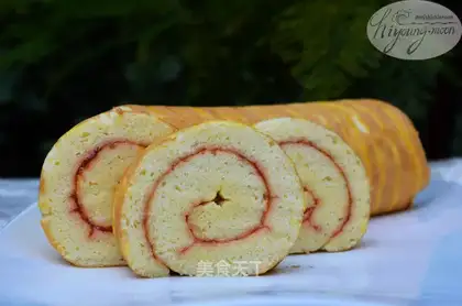Tiger cake roll