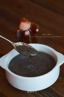 Black sesame paste