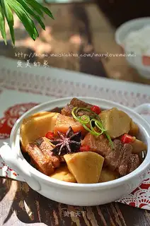 Potato-head red meat