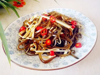 Spicy seaweed