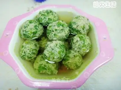 The cabbage meatballs
