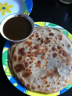 Indian potato pie