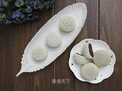 Ice bean mooncake