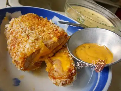 Powder pork chops