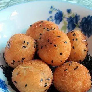 Fried sesame