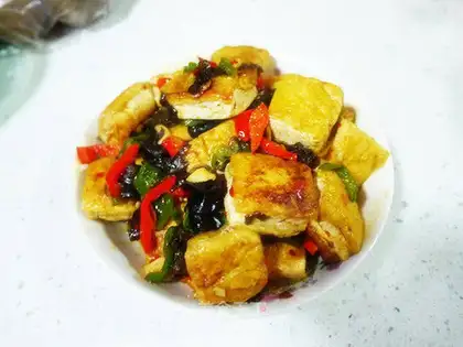 Homemade tofu