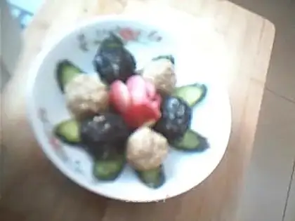 Double-smelling rice balls