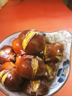 Sugar roasted chestnuts