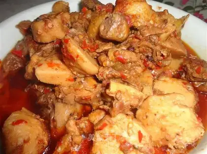 Potato chicken