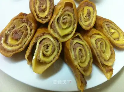 Home pork omelet