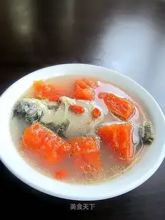 Pumpkin gill soup