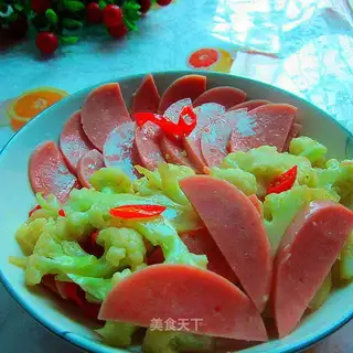 Sausage cut flowers