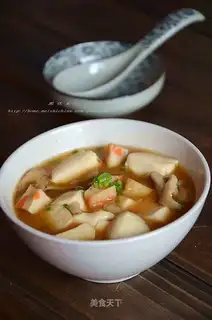 Tofu soup