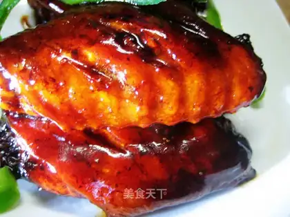 Three chicken wings