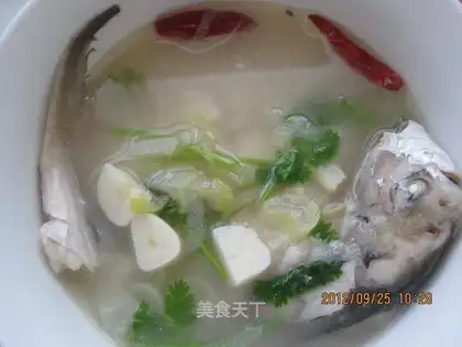 Clear the fish soup
