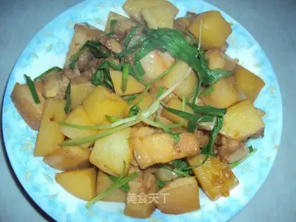 Go back and burn potatoes