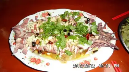 Oily squid