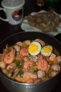 Seafood pan