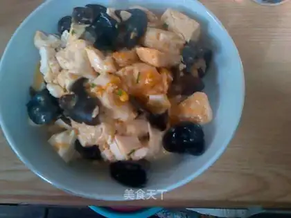Blackwood, salted eggs, tofu
