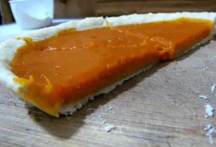 Simple pumpkin pie