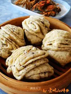 Soybean sesame roll