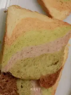 Rainbow toast