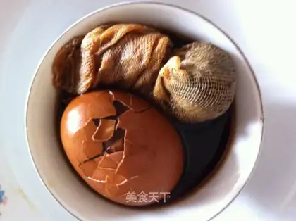 Five spicy tea eggs