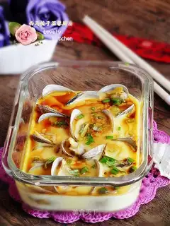 Flower clams and eggs