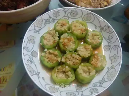 Garlic silk melon