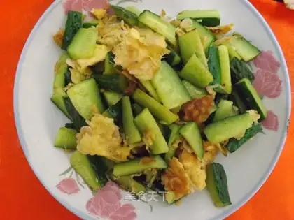 Shrimp cucumber