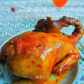 Microwave roast chicken