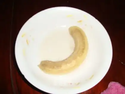 Frozen bananas