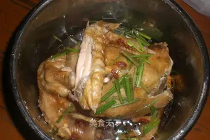 Chicken without water
