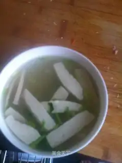 Bones, tofu soup