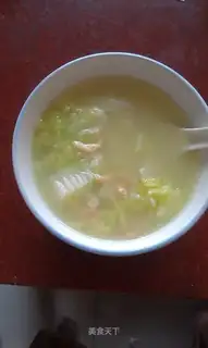 Old shrimp congee
