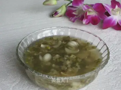 Lily green bean soup