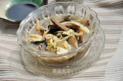Spicy squid soup