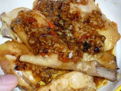 It's a chicken