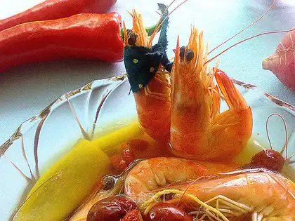 New drunk shrimp