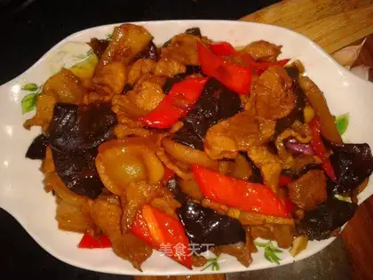 Classic fried meat
