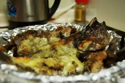 Chiffon roasted fish