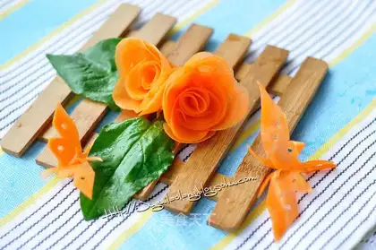 Carrot butterflies