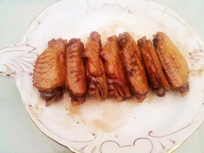 Coke chicken wings